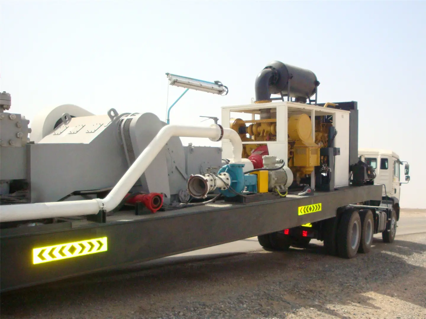 Trailer Mud Pump Systems Ready for Mid-east drilling contractor