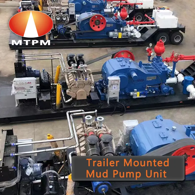 Trailer Mounted Mud Pump Unit 3